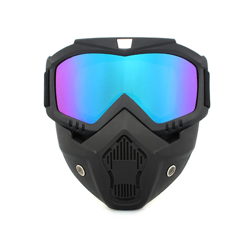 Outdoor Sport Windproof Mask Goggle HD Motorcycle Glasses Snowboard Eyewear Riding Motocross Summer UV Protection Sunglasses Beauty World Shop
