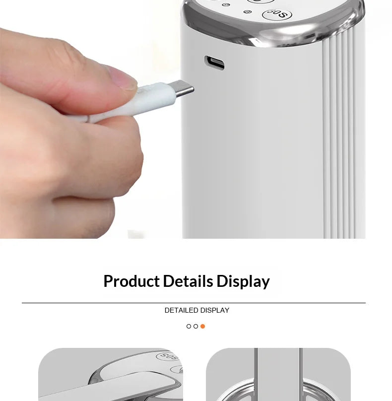 HOMEFISH Electric Household Folding Water Pump Bucket Automatic Water Dispenser Small Water Outlet for Home Use Beauty World Shop
