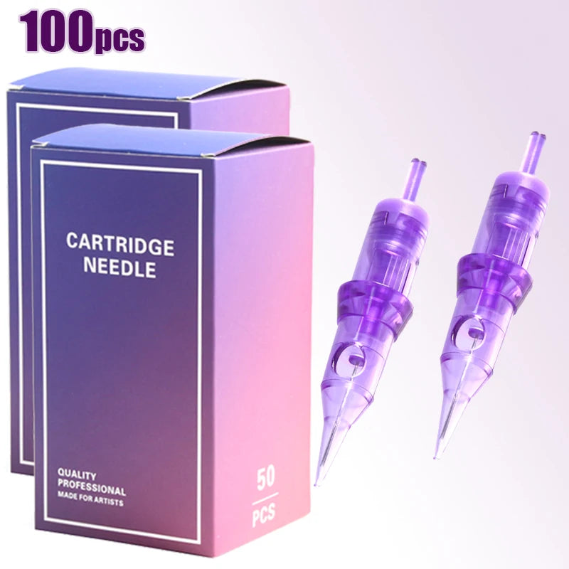 CJMIO Tattoo Needle Cartridge 3RL 5RL Bugpin Tattoo Cartridge Needle Round Liner Shader Magnum For Body Tattoo Eyebrow Machine Beauty World Shop