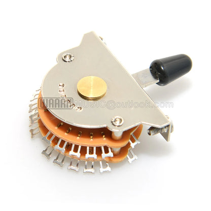 Electric Guitar Switch 3 way 4 way 5 Way Metal Plastic 1pcs Tips Switch with Screws Electric Guitar Accessories Beauty World Shop