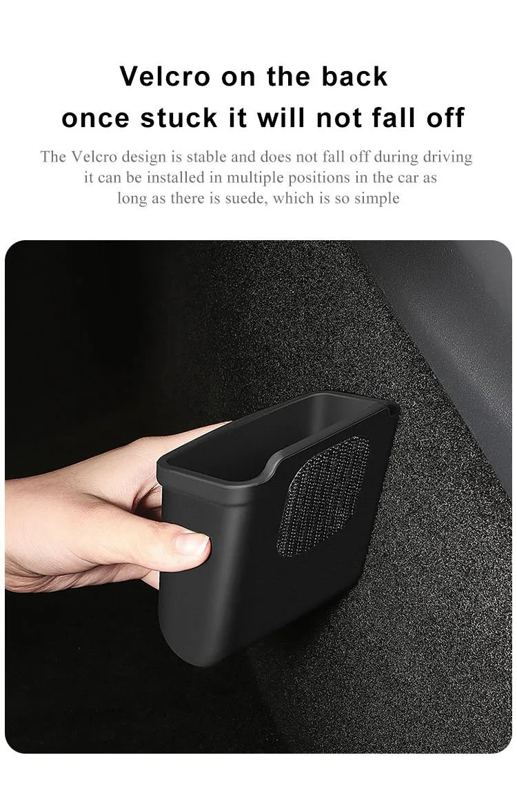 Silicone Car Storage Box For Tesla Model 3 Y S X 2017-2022 2023 Hidden Organizer Tray Bag Box Phone Coin Holder Auto Accessories Beauty World Shop