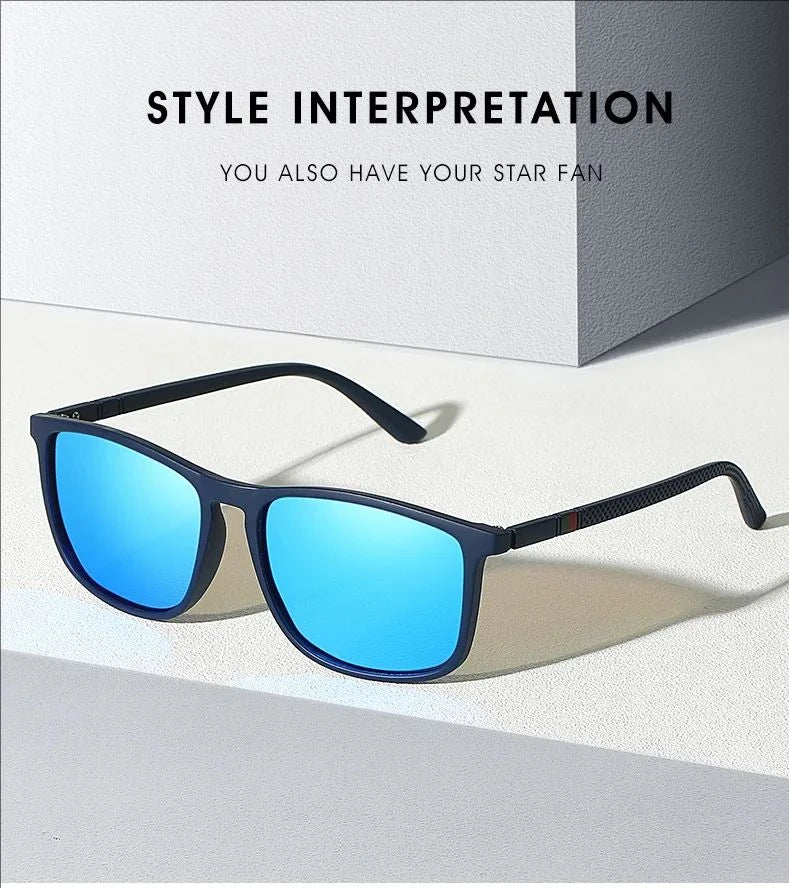 New Style Sun Glasses Driving Glasses Fashionable Square Sun Glasses Men And Women Anti-ultraviolet Sunglasses 1166 Beauty World Shop