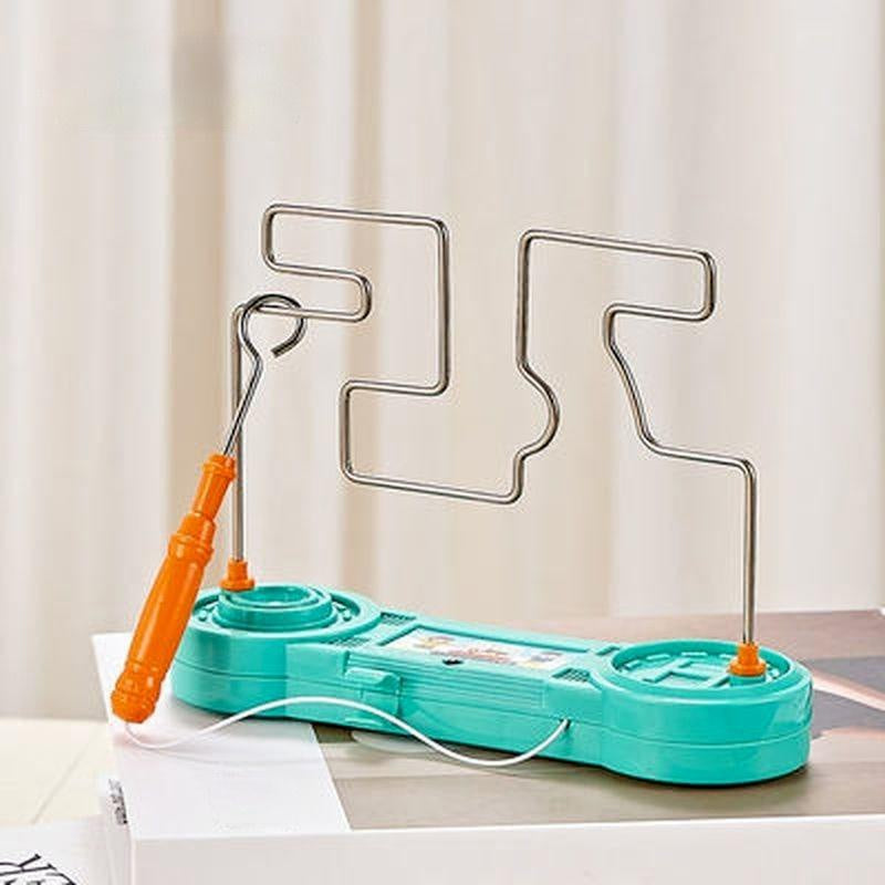 Kids Collison Electric Shock Toy Education Electric Touch Maze Game Party Funny Game Science Experiment Toys for Children Gift Beauty World Shop