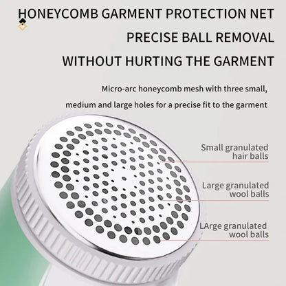 HOMEFISH Electric Household Clothes Shaver Fabric Lint Remover Fuzz Portable Brush blade Professional Lint Remover Trimmer Beauty World Shop