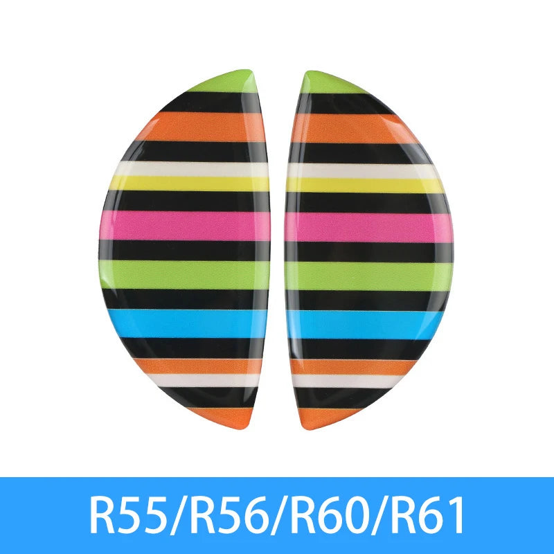 2PCS Car Door Wrist Handles Anti Scratches 3D Stereo Protective Sticker For BMW MINI ONE Cooper S CLUBMAN R55 R56 R60 R61 Decals Beauty World Shop
