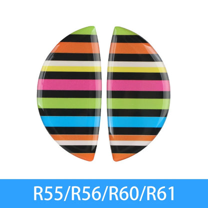 2PCS Car Door Wrist Handles Anti Scratches 3D Stereo Protective Sticker For BMW MINI ONE Cooper S CLUBMAN R55 R56 R60 R61 Decals Beauty World Shop