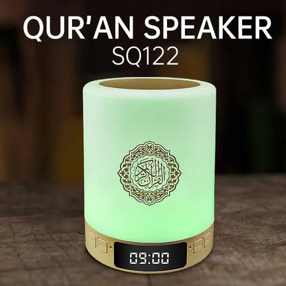 Holy Mini Bright Muslim Night Light Quran Lamp Box Koran Gift Azan Wireless Bluetooth Speaker Sound Portable Blutooth Music Home