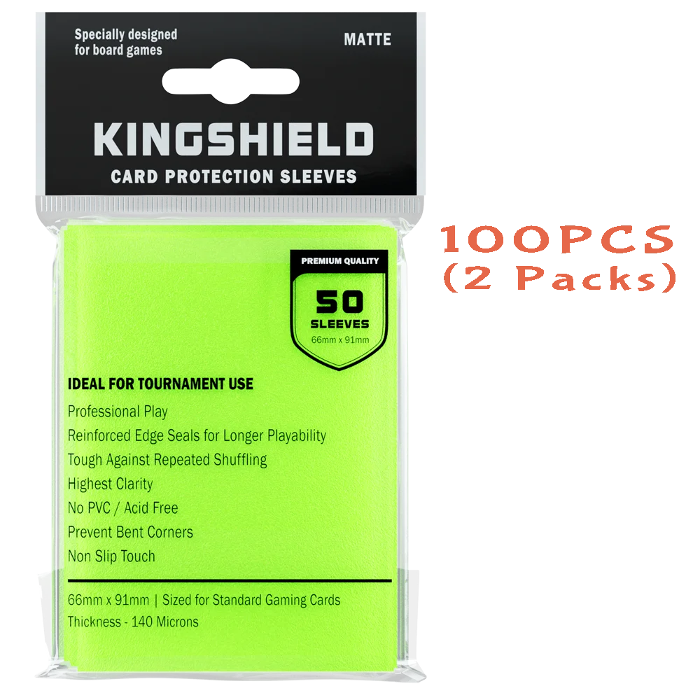 100PCS Matte Colorful Standard Size Card Sleeves TCG Trading Cards Protector Tarot Shield Board Games Cover PKM 66x91mm Beauty World Shop