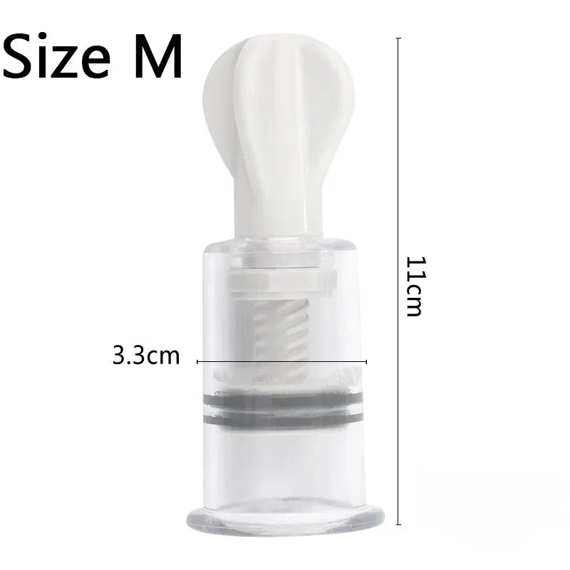 Vacuum Suction Cupping Cup Nipple Enhancer Massage Vacuum Cans Plastic Enlarger Suction Enlarger Body Breast Massager Cups Beauty Trend Shop