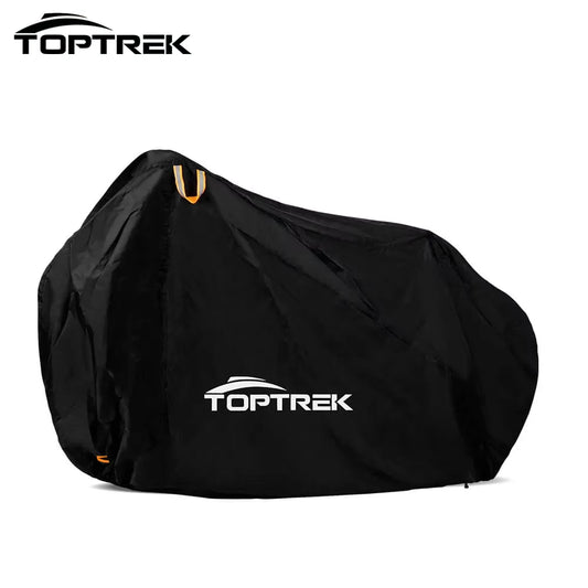 Toptrek Bike Cover Outdoor Storage Waterproof Anti-UV 210D Oxford High Quality Covers for Bicycles Rain Snow Dust Protective Beauty World Shop