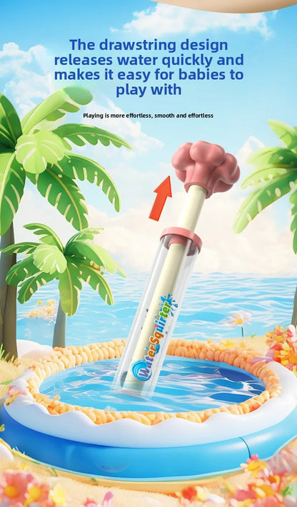 Fireworks Spray Water Pull-Back Water Gun Outdoor Splash Games for Pool Lawn Activities Kids Summer Interactive Water Spray Toys Beauty World Shop