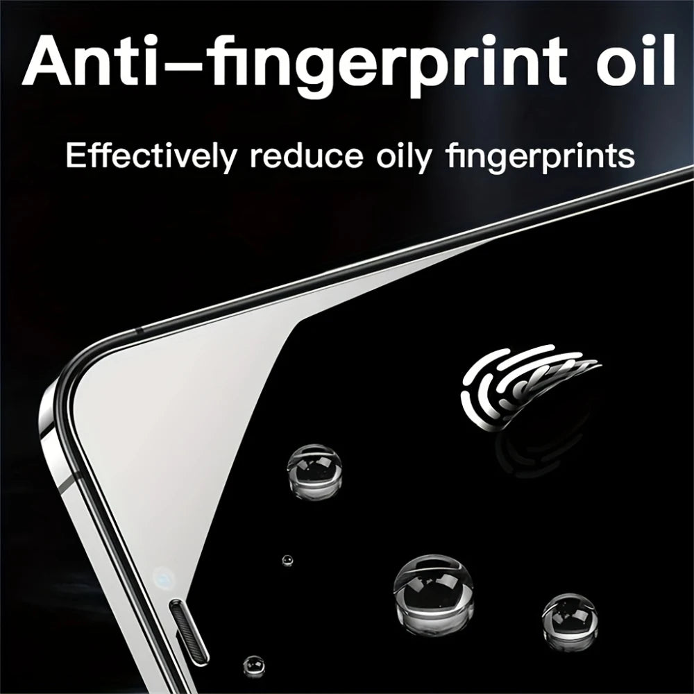 3Pcs HD Full Cover Screen Protector For iPhone 16 15 14 13 12 11 Pro Max 14 15 16 Plus Tempered Glass Protection Glass ﻿ Beauty World Shop