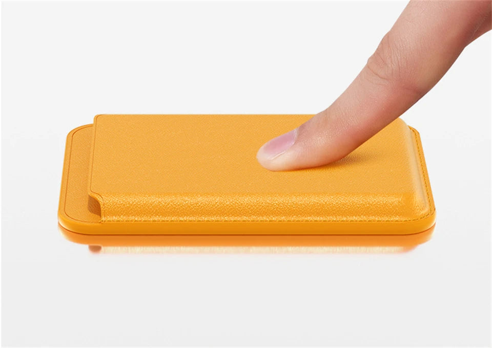 For Magsafe Leather Magnetic Wallet Case For iPhone 14 12 15 13 Pro Max Magnetic Card Bag Cover Samsung S23 S22 Ultra Accessory Beauty World Shop