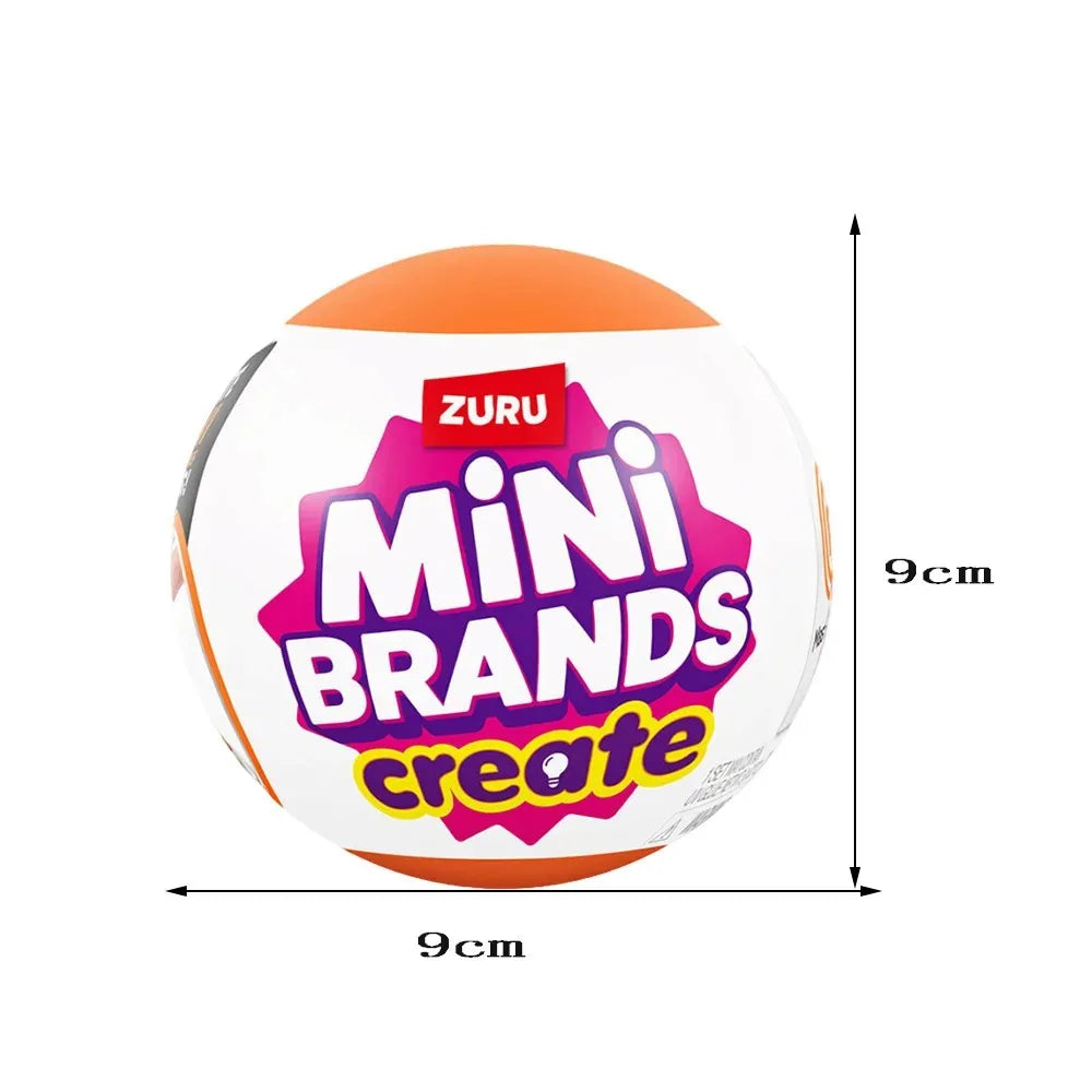 Zuru Mini Brands Blind Box 5 Surprises Masterchef Set Brands Masterchef Series 1 Mystery Ball Bundle Surprise  Collectibles Toy Beauty World Shop