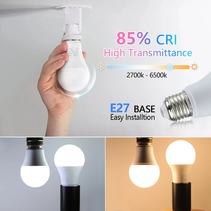 4pcs/lot E27 LED Bulb Lamps AC 220V SMD2835 3W 6W 9W 12W 15W 18W Lampada Led Light Bulbs Living Room Home Indoor LED Bombilla Beauty World Shop