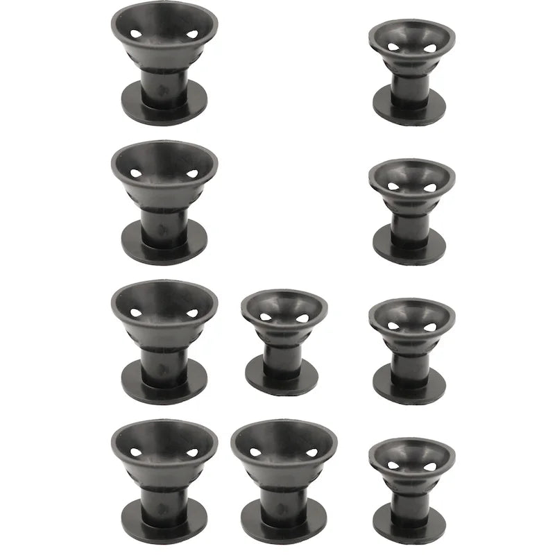 Heatless Hair Curlers Set: 10 Pieces Including Large and Small Soft Overnight Rollers for Women and Kids Lazy Curling Rods Beauty World Shop