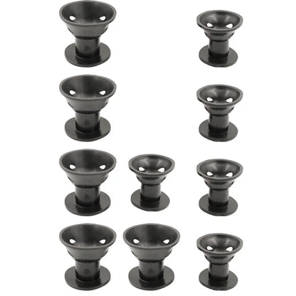 Heatless Hair Curlers Set: 10 Pieces Including Large and Small Soft Overnight Rollers for Women and Kids Lazy Curling Rods Beauty World Shop