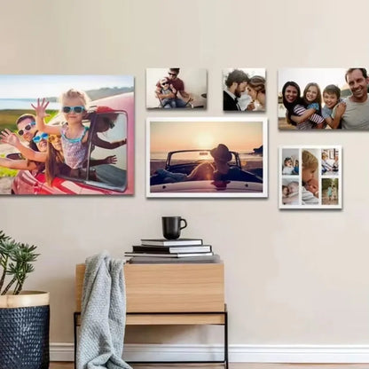 Custom Print Canvas Painting From Your Photos Wedding Birthday Poster Wall Art Decoration Pets Family Landscape Picture Decor Beauty World Shop