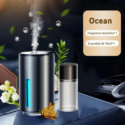 Car Air Freshener Electric Auto Aroma Diffuser Car Air Vent Essential Oil Mist Humidifier Fragrance Diffuser Aromatherapy Beauty World Shop