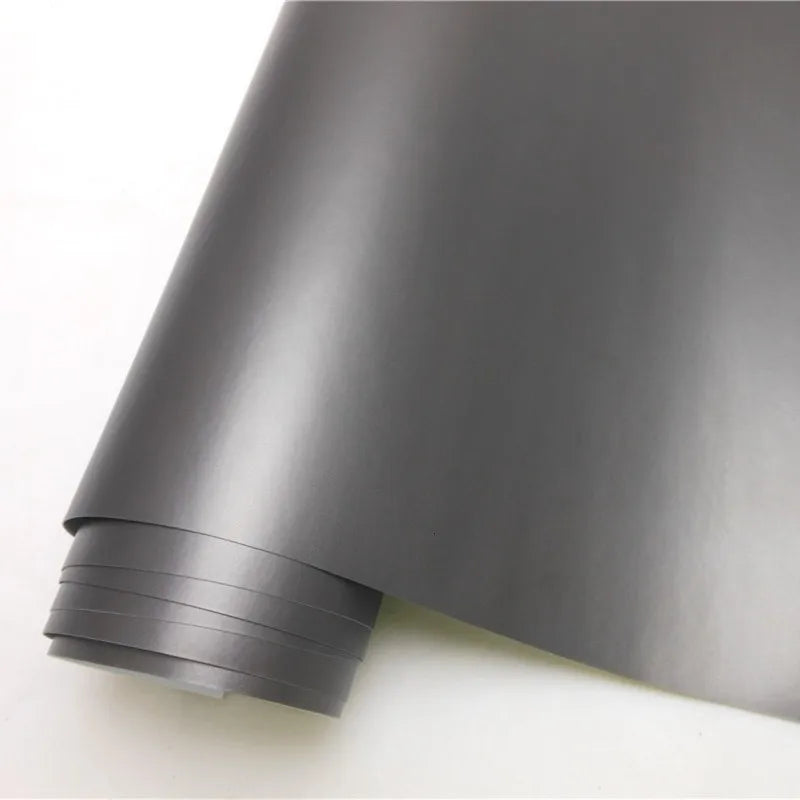 Various Colors Matte Satin Chrome Metallic Vinyl Wrap Film Car Sticker Decal Laptop Phone Motorcycle Graphic Beauty World Shop