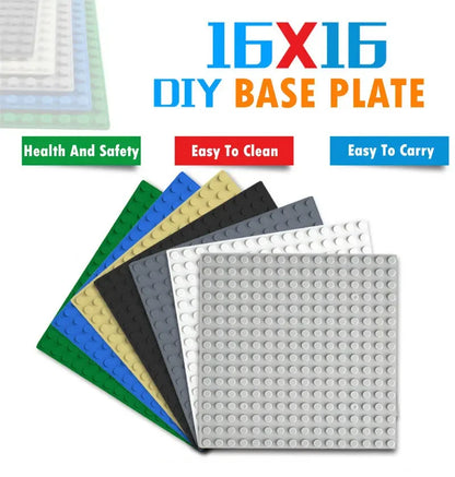 Classic Base Plates 32x32x16x16 Dots MOC DIY Plastic Bricks Baseplates City Dimensions Building Blocks Figures Construction Toys Beauty Fashion