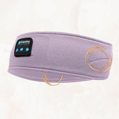 HOMEFISH BT Earphones Sports Sleeping Headband Elastic Wireless Headphones Music Eye Mask Wireless Bluetooth Headset Headband Beauty World Shop