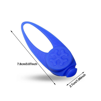 Pet Led Silicone Rubber Pendant Safety Flashing Glow Light Blinking Led Collar Luminous Pendant For Pet Dog Puppy Necklace Beauty World Shop