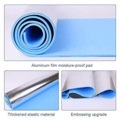 Waterproof Yoga Mat Moisture-proof Yoga Mat Thickened Camping Picnic Mat Portable Multifunction for Fitness Exercise Beauty World Shop
