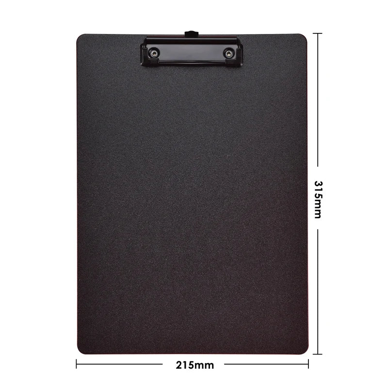 A4 File Folder Clipboard Writing Pad Memo Clip Board Clips Test Paper Storage Organizer School Supplies Office Stationary Beauty World Shop