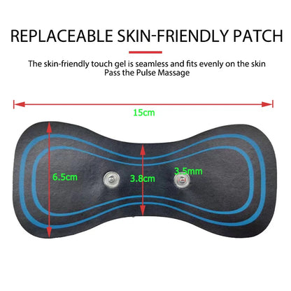 Gel Pads for EMS Neck Massager Trainer Hip Exerciser Replacement Body Massager Patch Muscle Stimulator Sticker Gels Accessories Beauty World Shop