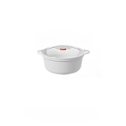 Microwave Oven Special Box Heated Soup Pot RiceSteamed Hot SteamedBuns with Lid Eco-friendly FoodGrade KitchenTool Beauty World Shop