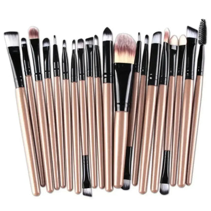 20pcs Eye brush Complete eyeshadow Brush Beauty Tool Explosive neutral logo Free Eyeliner brush Beauty World Shop