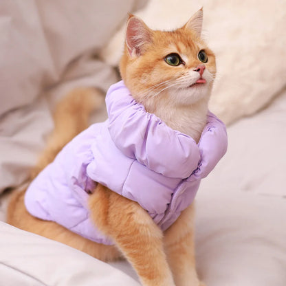 Soft Warm Dog Clothes Winter Padded Puppy Cat Coat Jacket For Small Medium Dogs Chihuahua French Bulldog Poodle Vest Pet Outfit Beauty World Shop