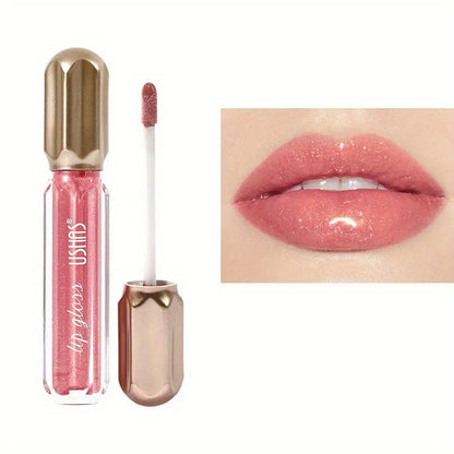 Mirror Pearl Lip Gloss Waterproof Long Lasting Moisturizing Lipstick Shine Glitter Lip Gloss Women Makeup Cosmetic Beauty World Shop