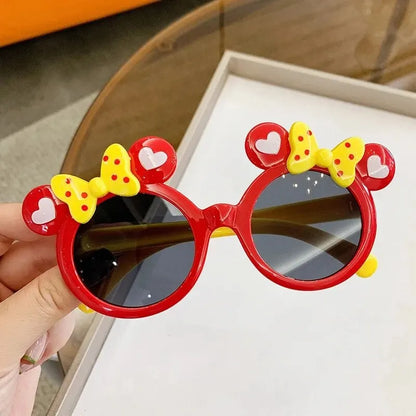 New Children Cute Cartoon UV400 Sunglasses Boys Girls Colors Outdoor Kids Sun Protection Sunglasses Baby Sport Shades Glasses Beauty World Shop