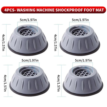 8PCS/4PCS/1PC - washing machine shock pad, washing machine silicone foot pad, suitable for daily washing machine shock and noise Beauty World Shop