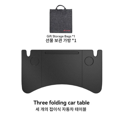 YZ For Tesla Model 3 Highlan Modle Y X S 2018-2026  Steering Wheel Laptop Tray Travel Desk Portable Office Table Car Accessories Beauty World Shop