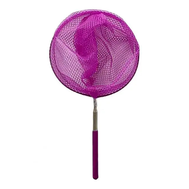 2023 New Telescopic Swimming Pool Net Rake Clear Cleaner Scoop Leaf Stainless Steel Skimmer Mesh Frame Kids Outdoor Fish Nett Beauty World Shop