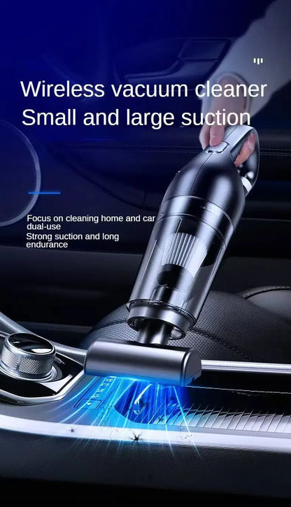 Vacuum Cleaner Mini Portable Wireless Hand Held Cleaner Powerful Cleaning Machine Car Home Appliance For Dust Pet Hair USB Charg Beauty World Shop