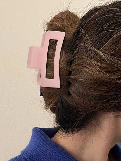 5 Pcs Mixed Colors And Shapes Big Hair Claw Clips for Women Girls Thin Thick Curly Hair, Strong Hold Jaw Clips. Beauty World Shop