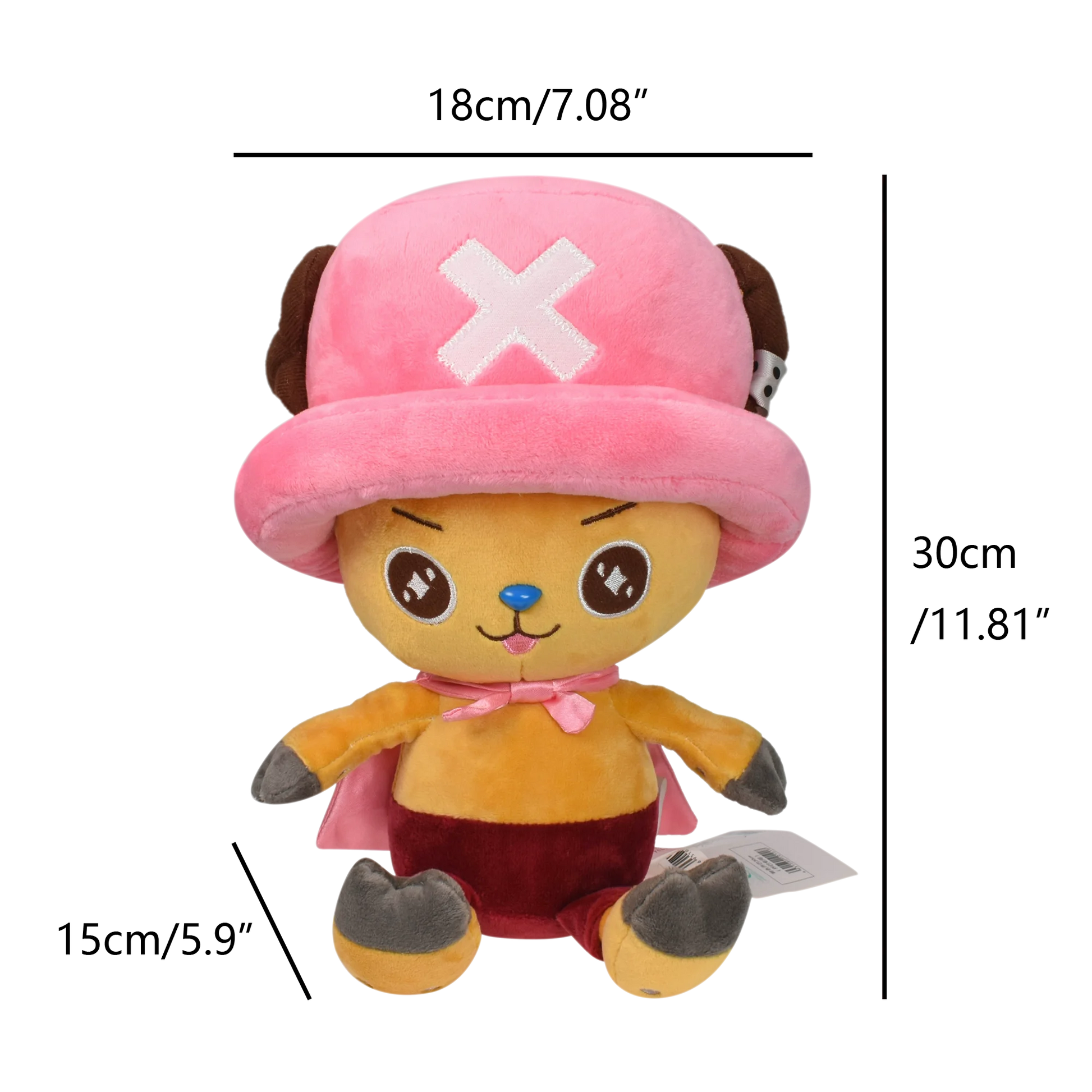 Monkey·D·Luffy Trafalgar D Water Law Tony Tony Chopper Luffy Plush Toy, Peluche Dolls Stuffed Figure for Kids Gift Beauty World Shop
