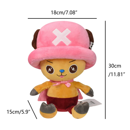 Monkey·D·Luffy Trafalgar D Water Law Tony Tony Chopper Luffy Plush Toy, Peluche Dolls Stuffed Figure for Kids Gift Beauty World Shop