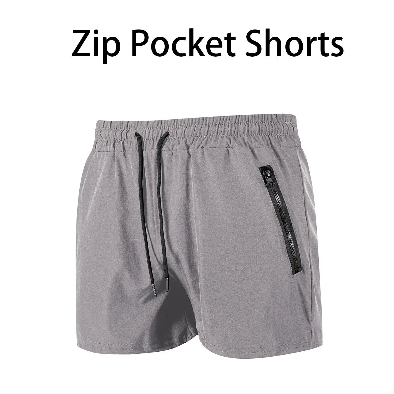Mens Swim Trunks with Zipper Pockets Mesh Liner Summer Beach Board Shorts Quick Dry Swimming Bathing Suit Swimsuit Swimwear Beauty World Shop