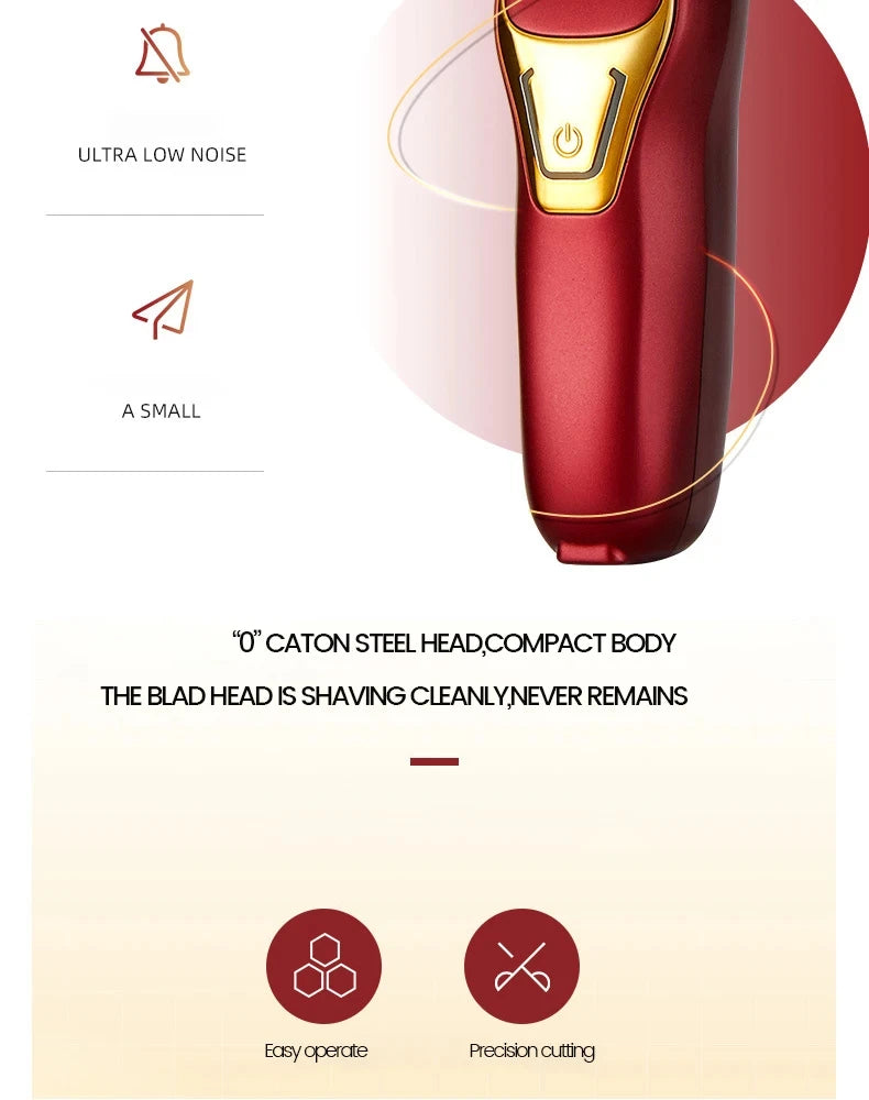 Hair Trimmer Mini Portable Electric Hair Clipper Rechargeable Small Hair Clipper Bald Head Hair Trimmer Barber Haircut Shaver Beauty World Shop