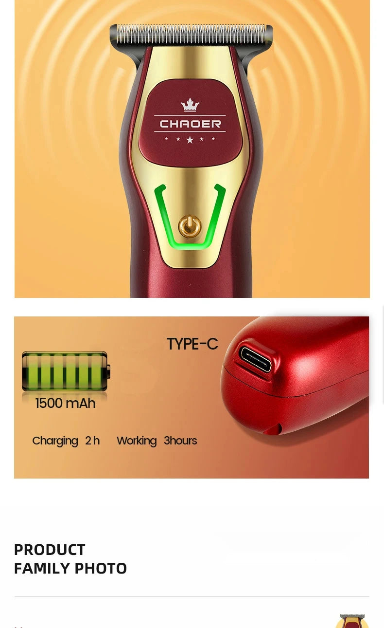 Hair Trimmer Mini Portable Electric Hair Clipper Rechargeable Small Hair Clipper Bald Head Hair Trimmer Barber Haircut Shaver Beauty World Shop
