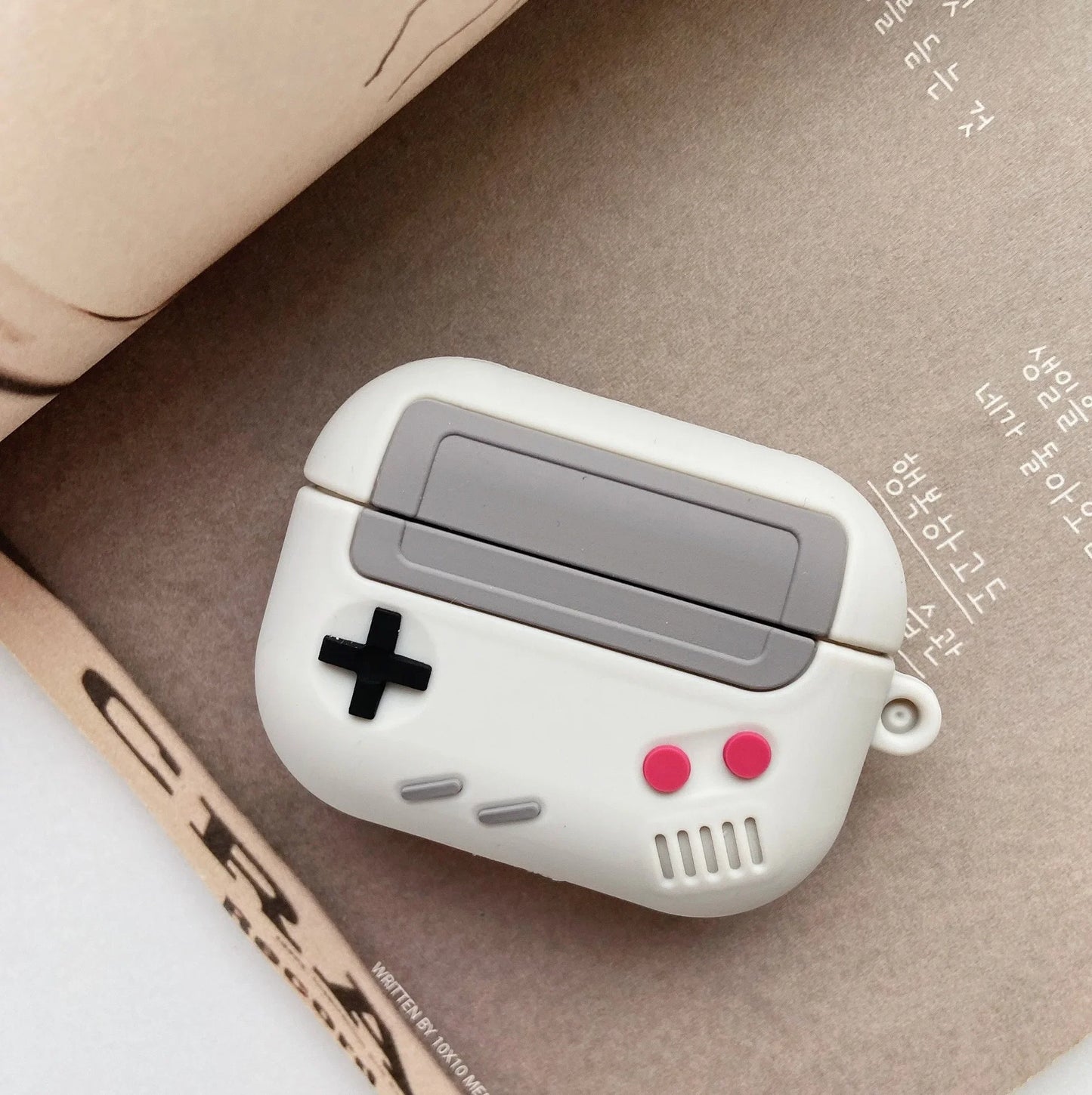 Fashion Classic Retro Game Console Earphone Case For Airpods 4 1 2 3 Pro For AirPods Pro2 Generation Gameboy Silicone Headpho