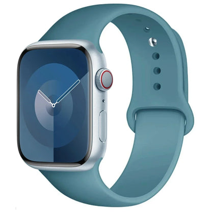 Silicone Band For Apple Watch strap 44mm 45mm 40mm 41mm 42-38mm 45 mm sport bracelet iwatch series 8 7 6 5 4 3 SE 9 Ultra 2 49mm Beauty World Shop