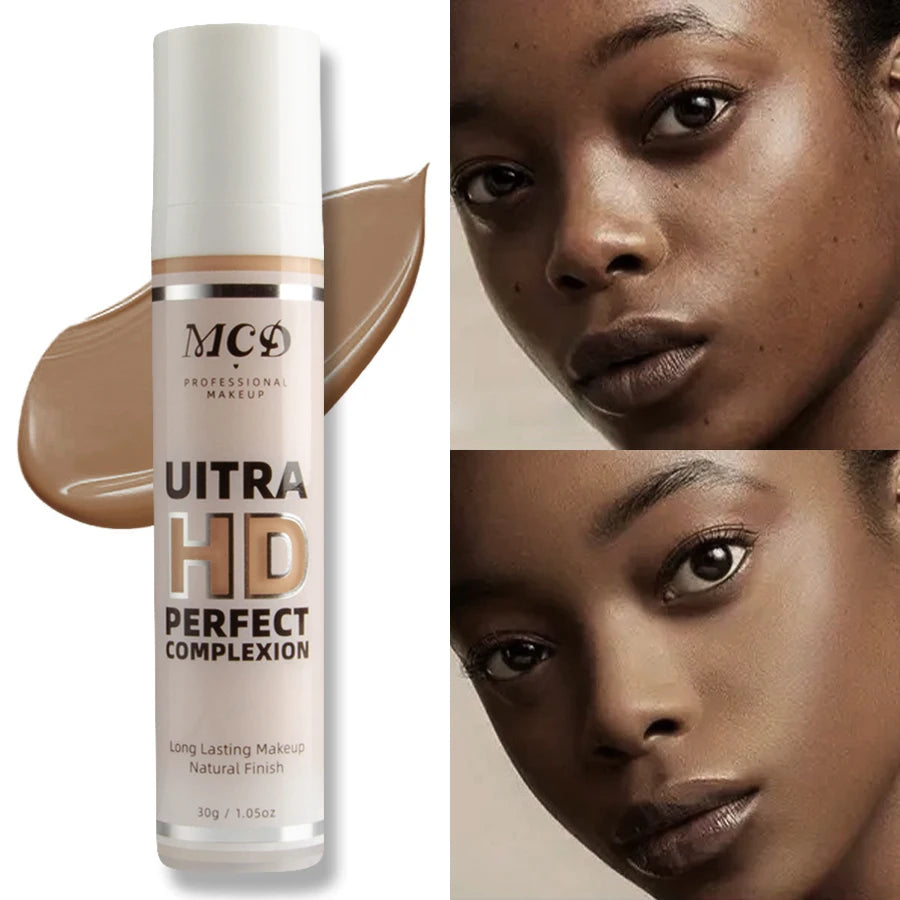 9 Shade Full Coverage Concealer Liquid Foundation  makeup high coverage  Base makeup  cushion Foundation cream  Natural Matte Beauty World Shop