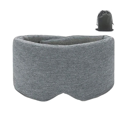 100% Handmade Cotton Sleep Mask Blackout for Side Sleeper,Soft Portable Blackout Eye Covers for Women Men Travel Eyepatch Beauty Trend Shop