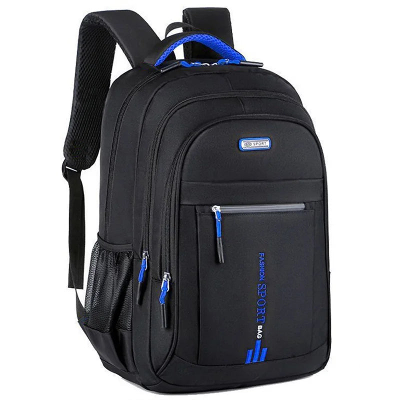Spring new backpack male leisure business travel backpack Large capacity junior high school bag female computer men's bag Beauty World Shop